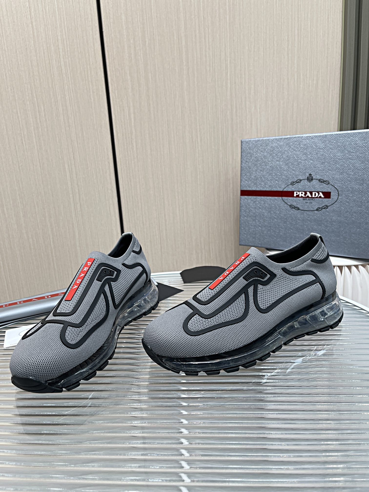 Men P*rada Top Sneaker （ ）