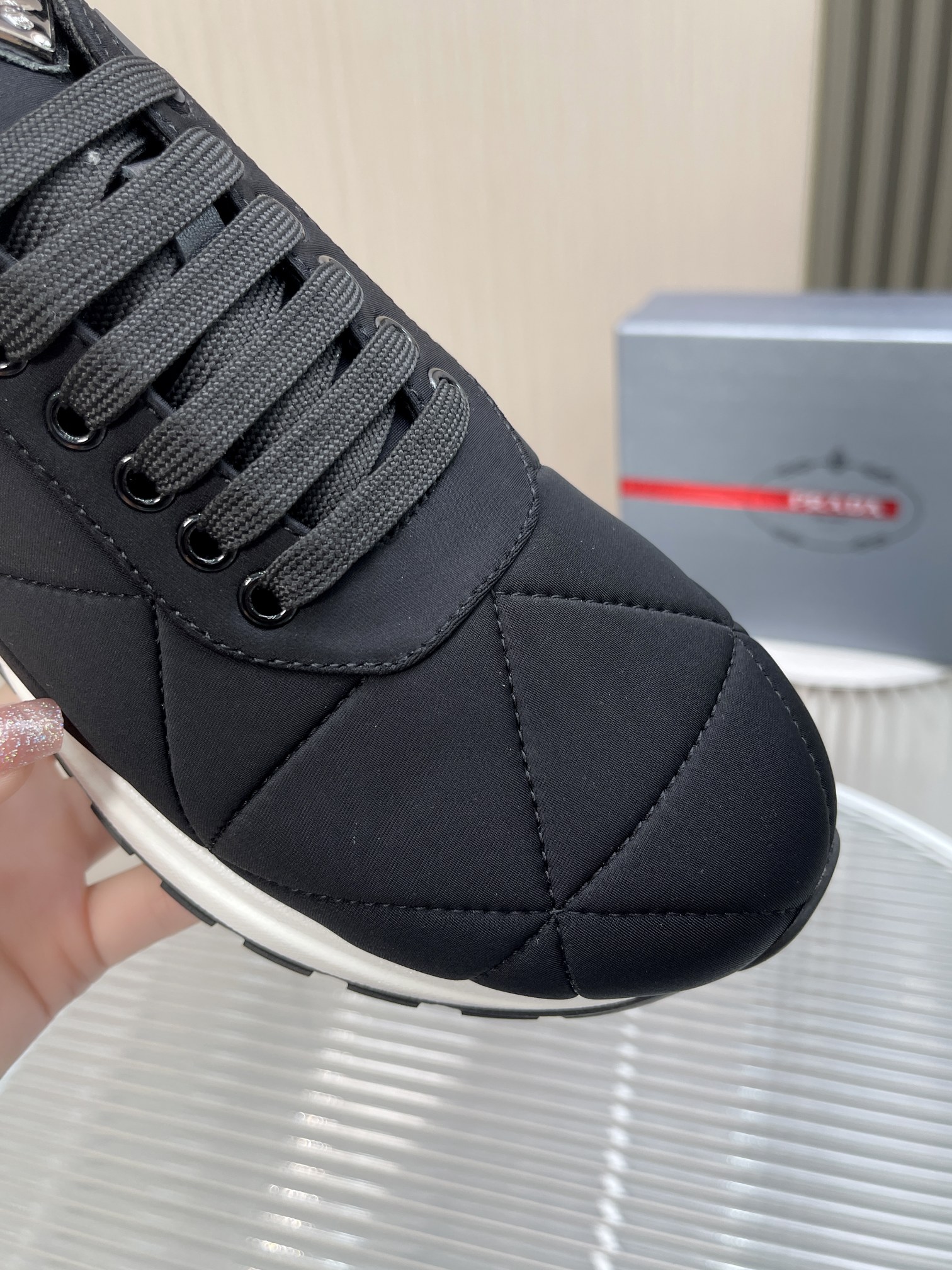 Men P*rada Top Sneaker ( )