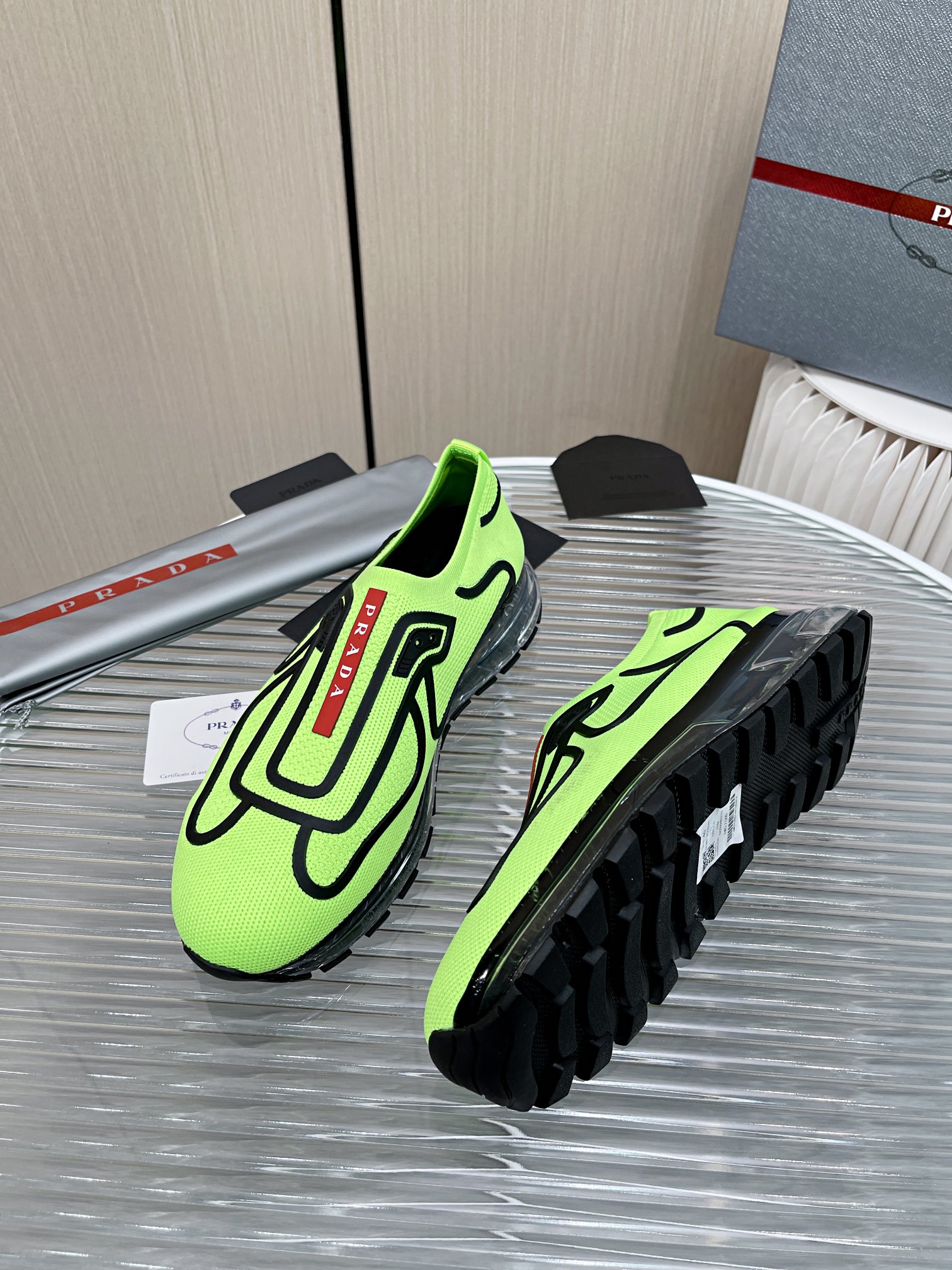 Men P*rada Top Sneaker ( )