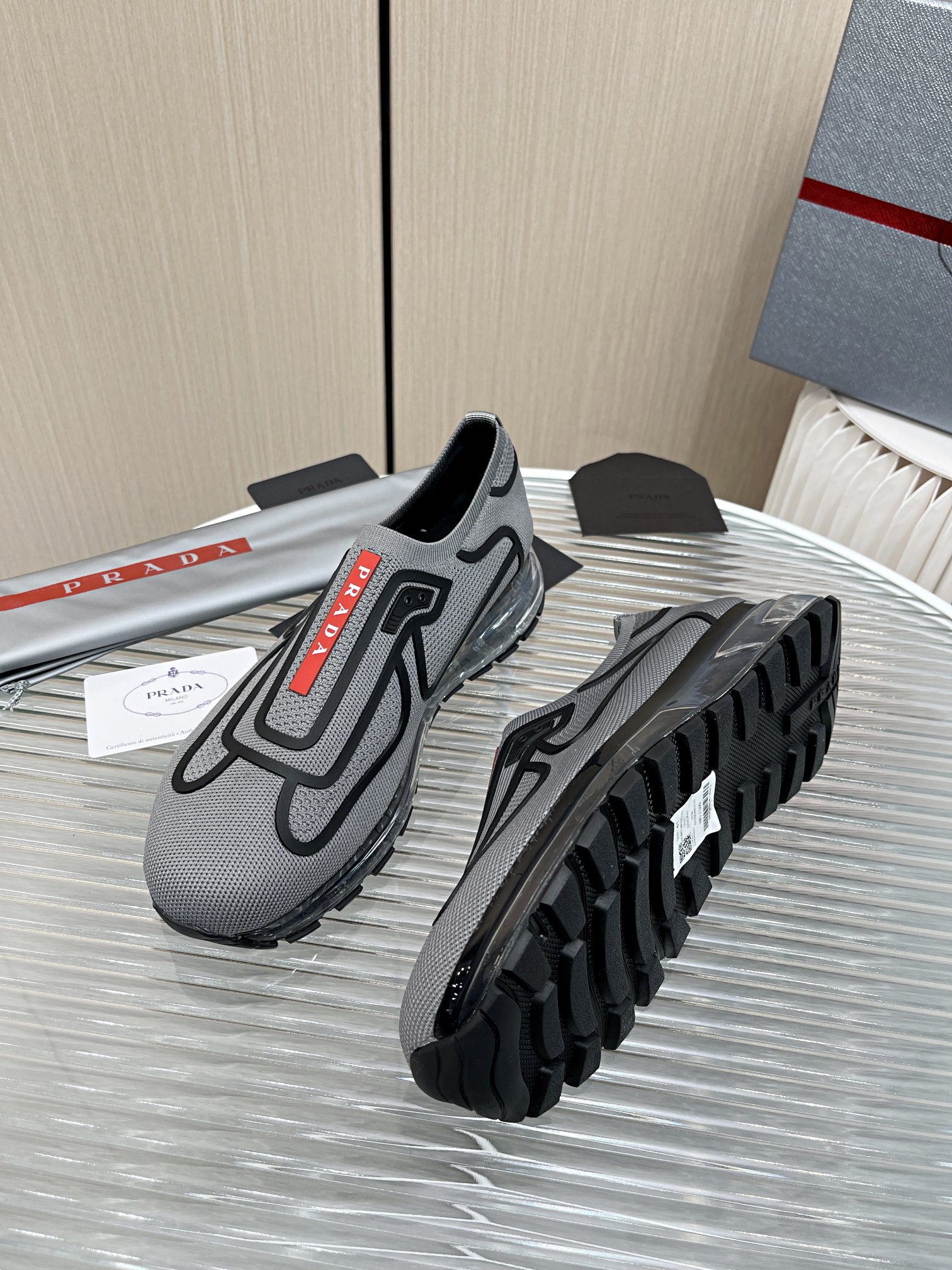 Men P*rada Top Sneaker （ ）