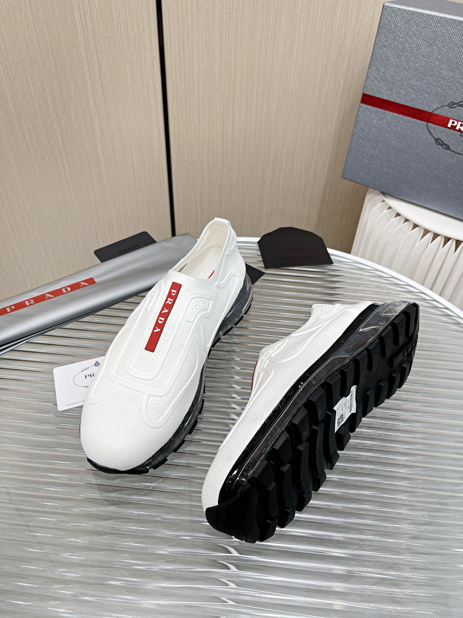 Men P*rada Top Sneaker ( )