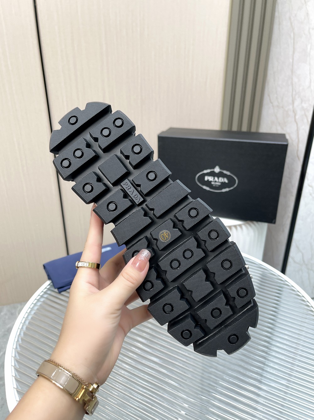 Men P*rada Top Sneaker ( )