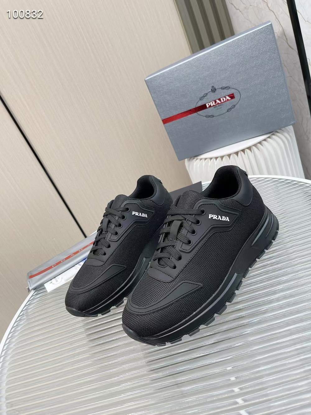 Men P*rada Top Sneaker ( )