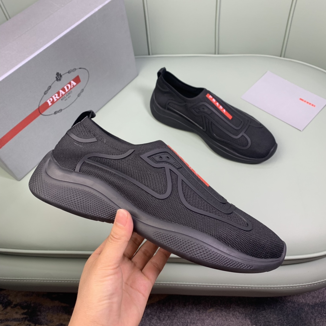 Men P*rada Top Sneaker ( )