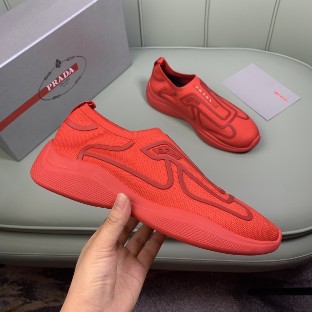 Men P*rada Top Sneaker ( )