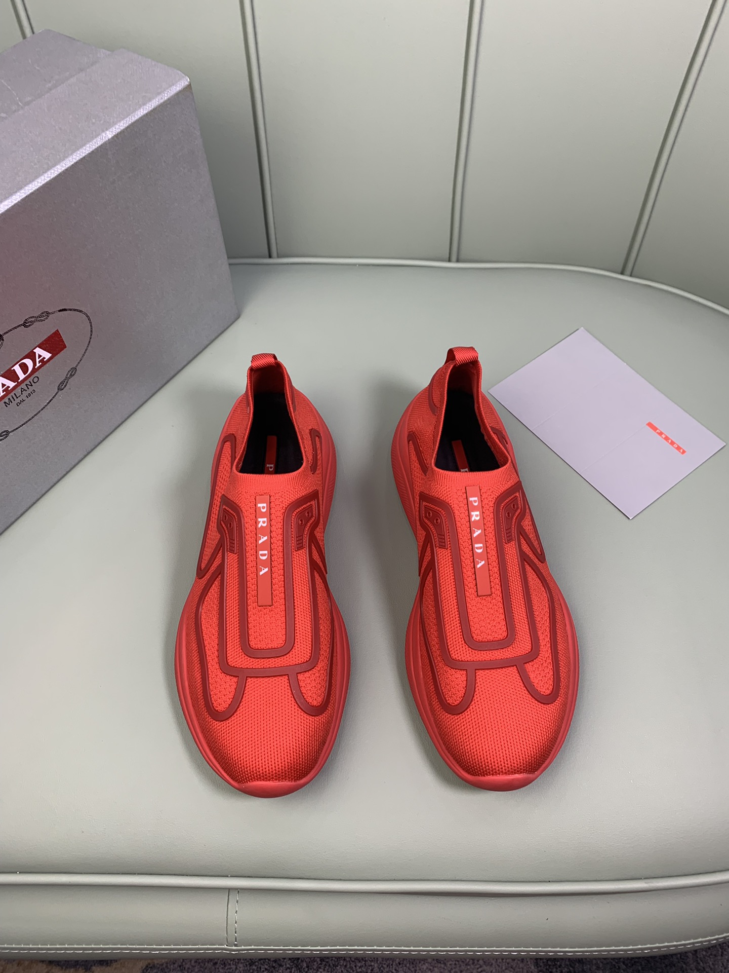 Men P*rada Top Sneaker ( )