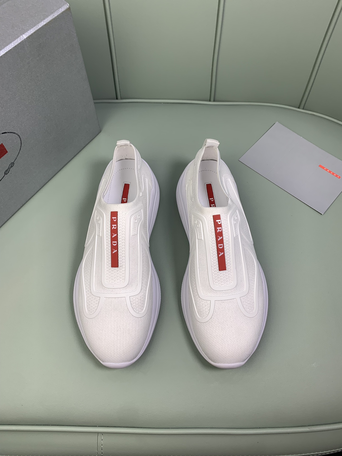 Men P*rada Top Sneaker ( )