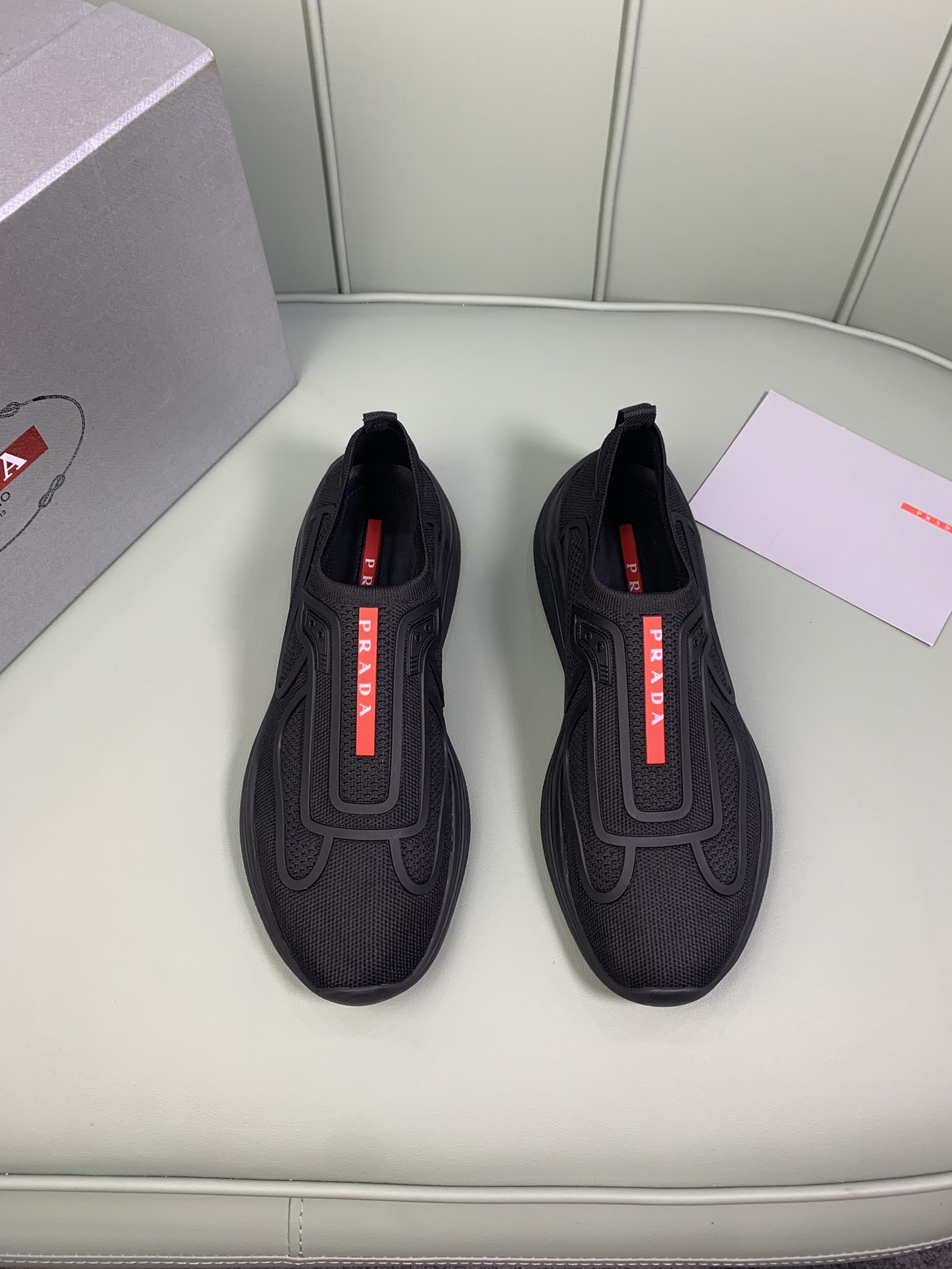 Men P*rada Top Sneaker ( )