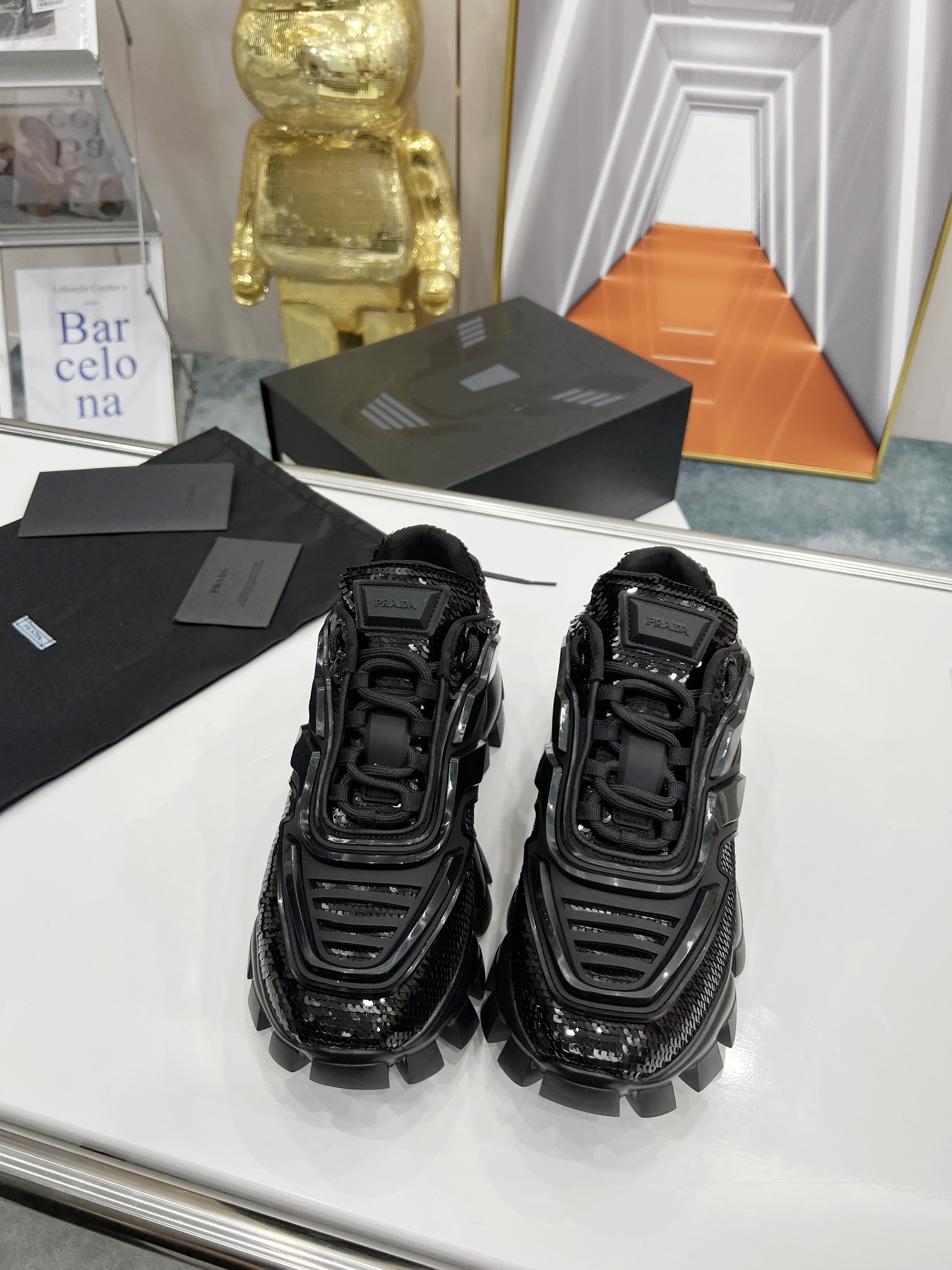 Men P*rada Top Sneaker ( )