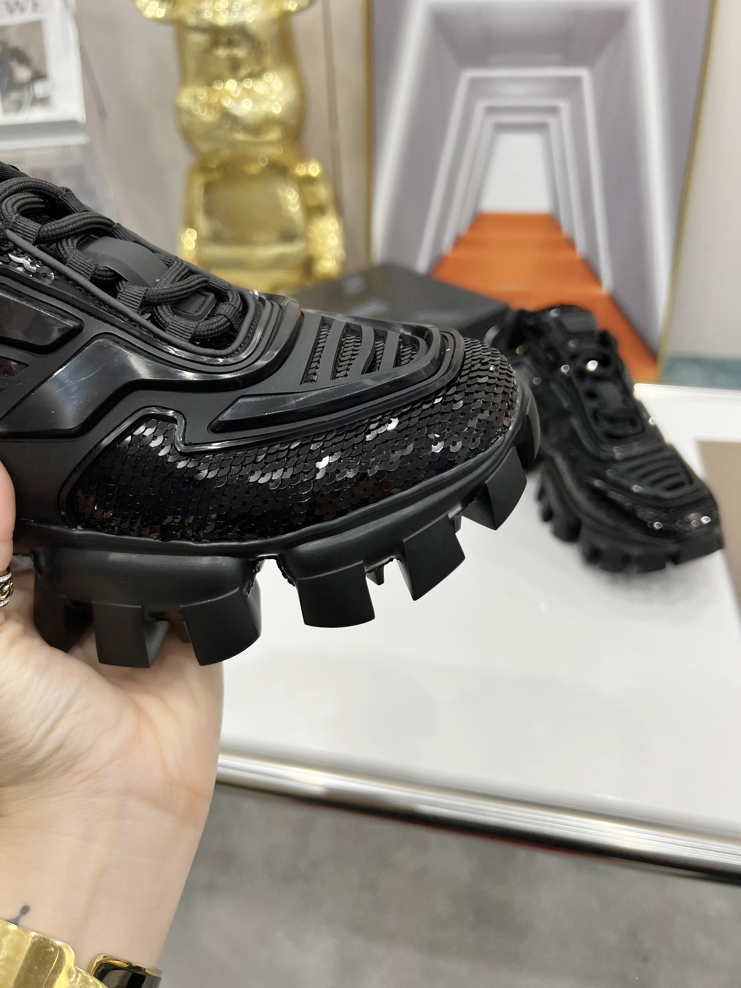 Men P*rada Top Sneaker ( )