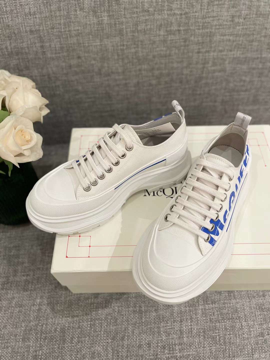 Men Women A*lexander M*cqueen Top Sneaker （ ）