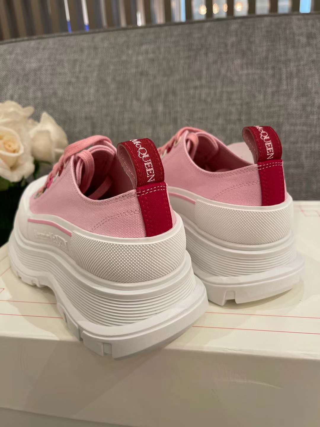 Men Women A*lexander M*cqueen Top Sneaker ( )