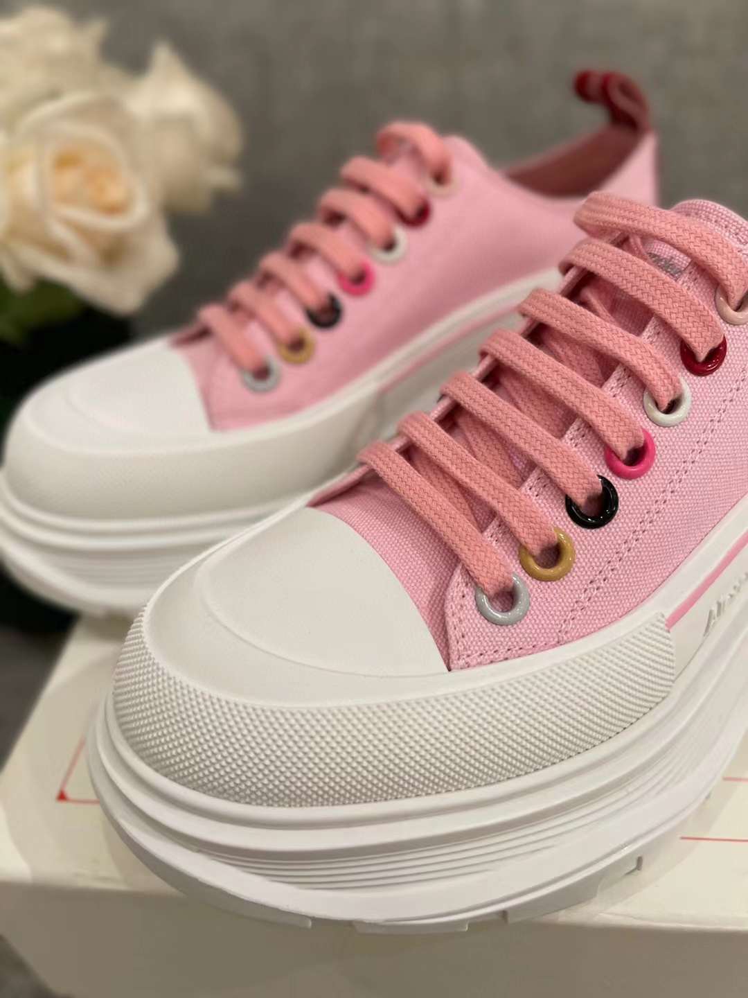 Men Women A*lexander M*cqueen Top Sneaker ( )