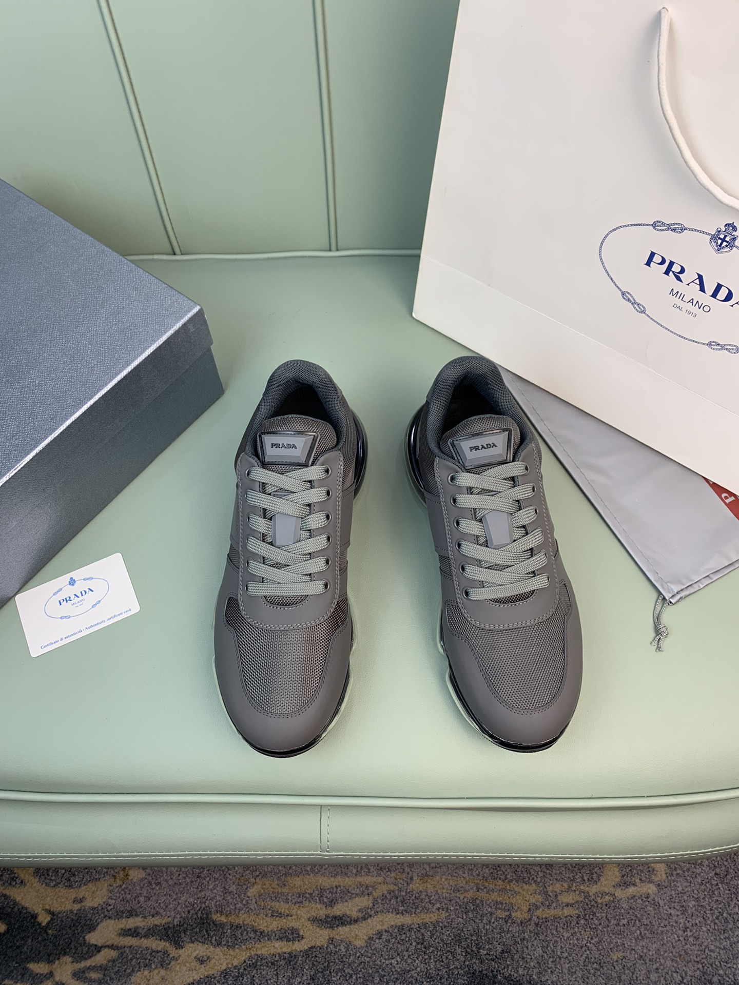 Men P*rada Top Sneaker ( )