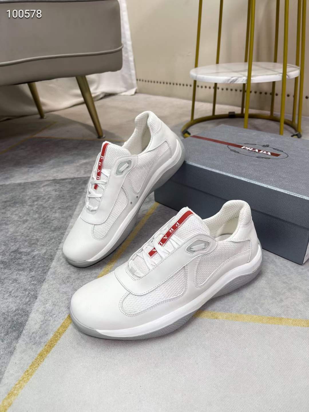 Men P*rada Top Sneaker ( )