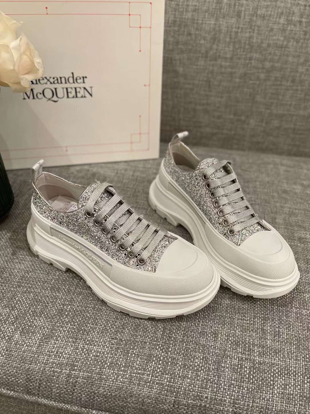 Men Women A*lexander M*cqueen Top Sneaker （ ）