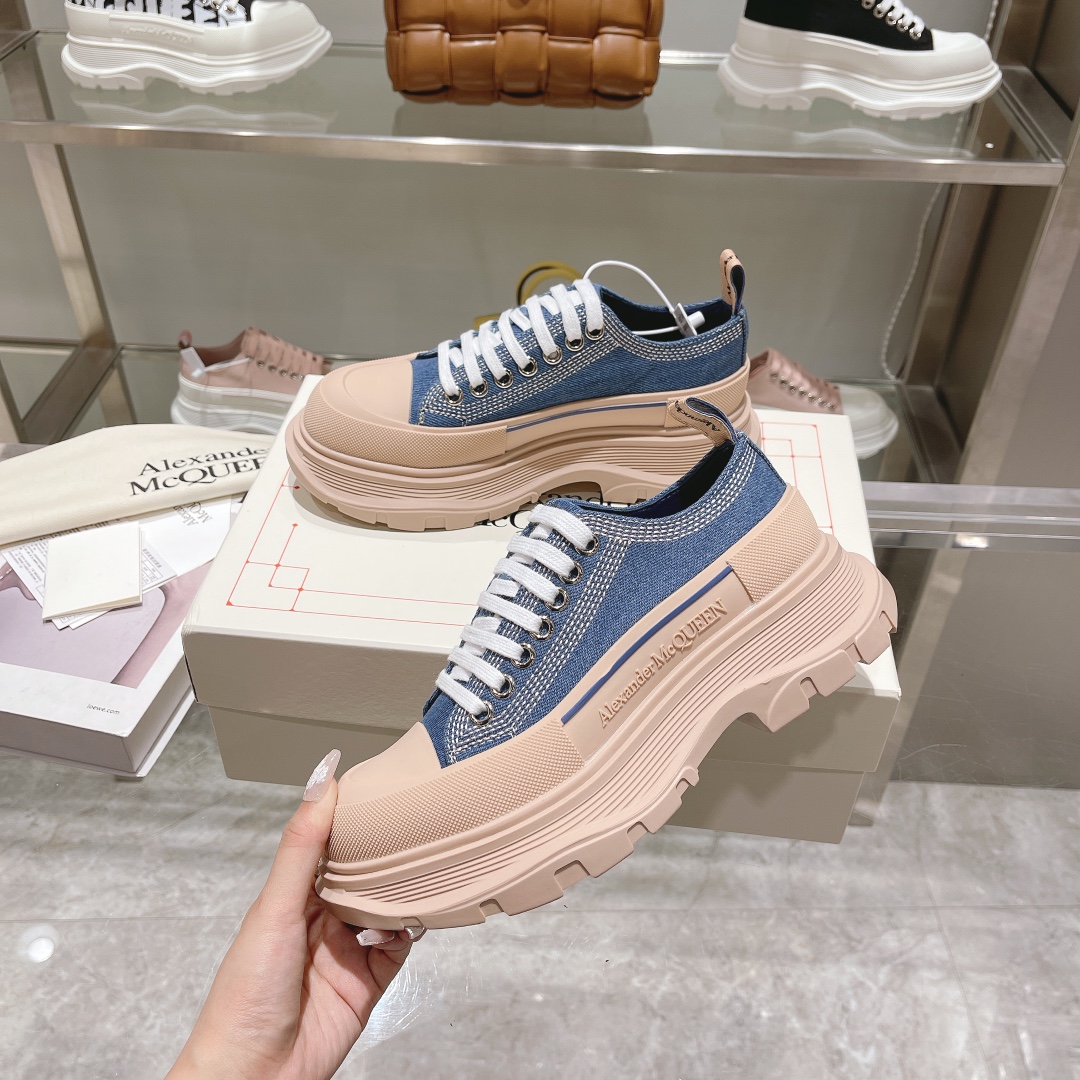 Men Women A*lexander M*cqueen Top Sneaker （ ）