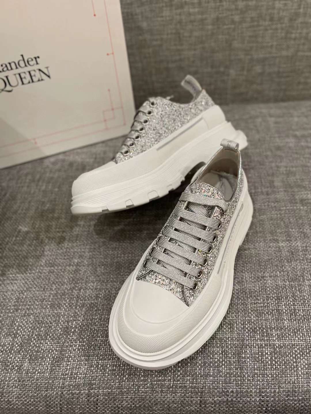 Men Women A*lexander M*cqueen Top Sneaker （ ）