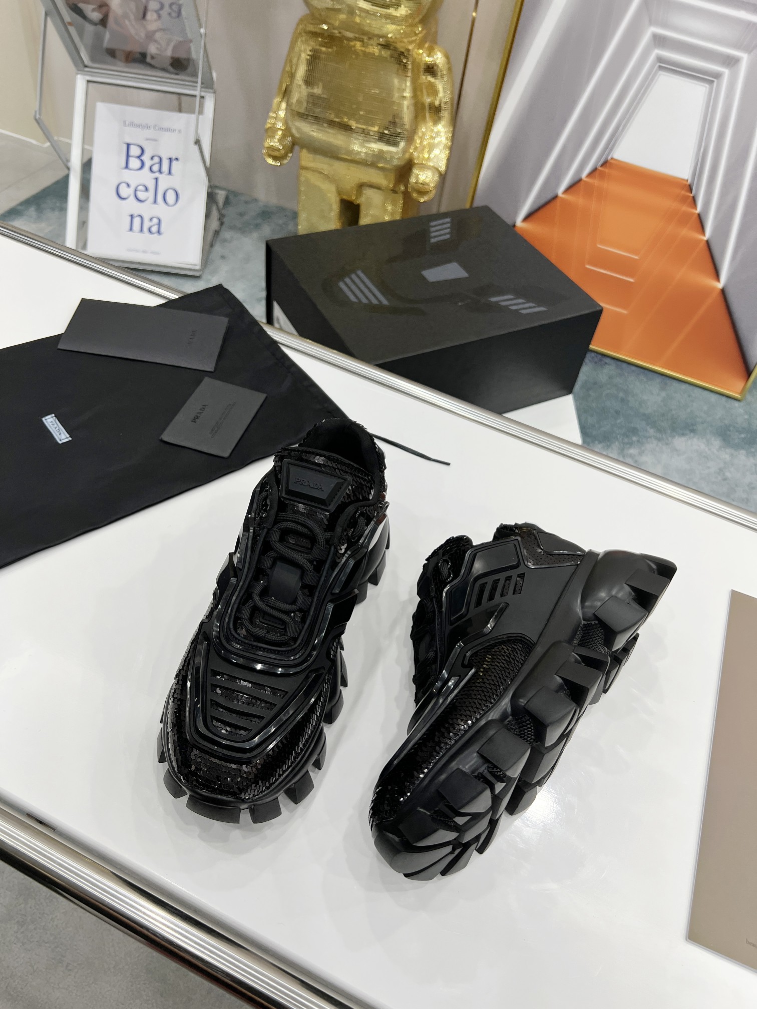 Men P*rada Top Sneaker ( )