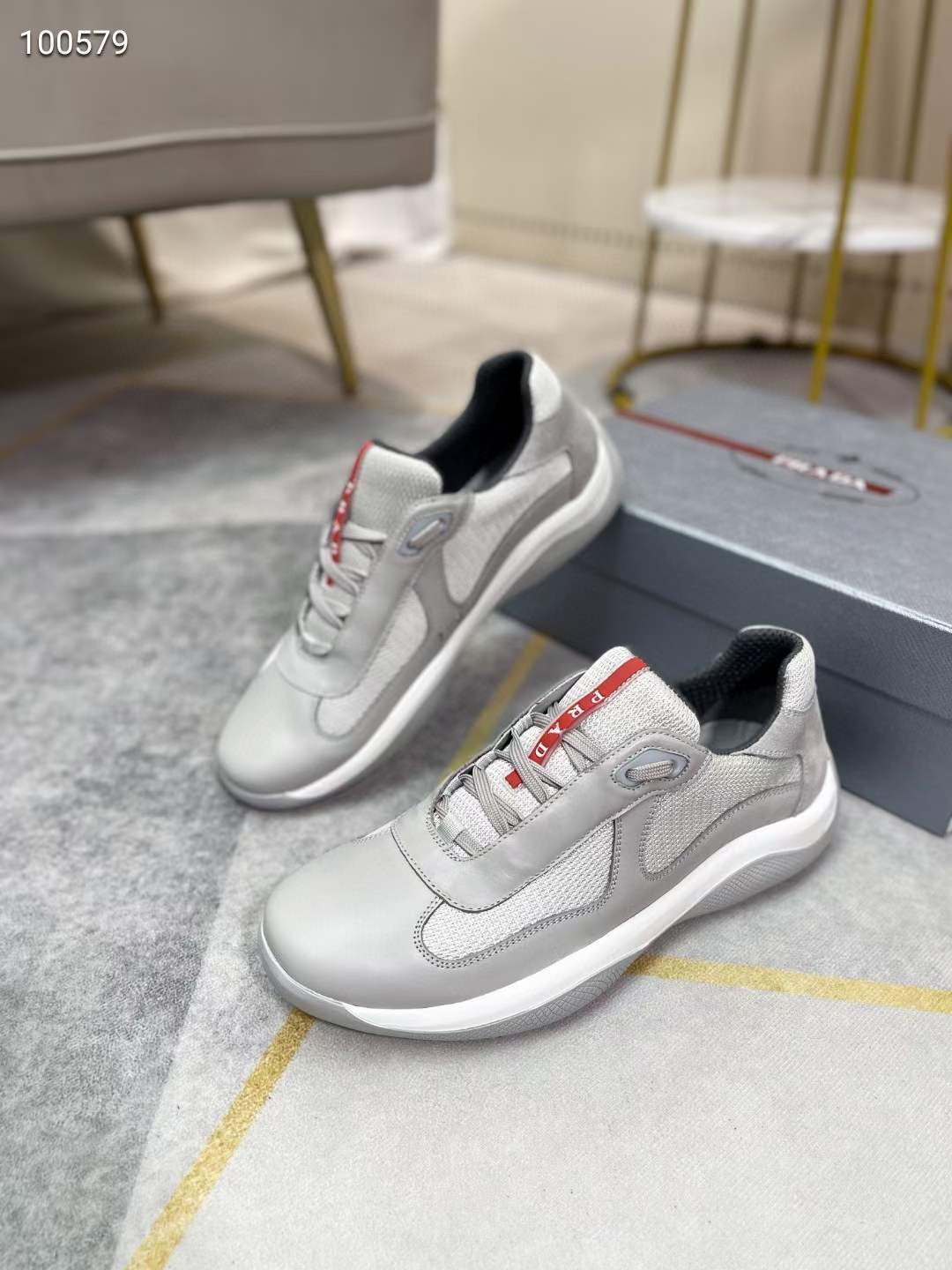 Men P*rada Top Sneaker ( )