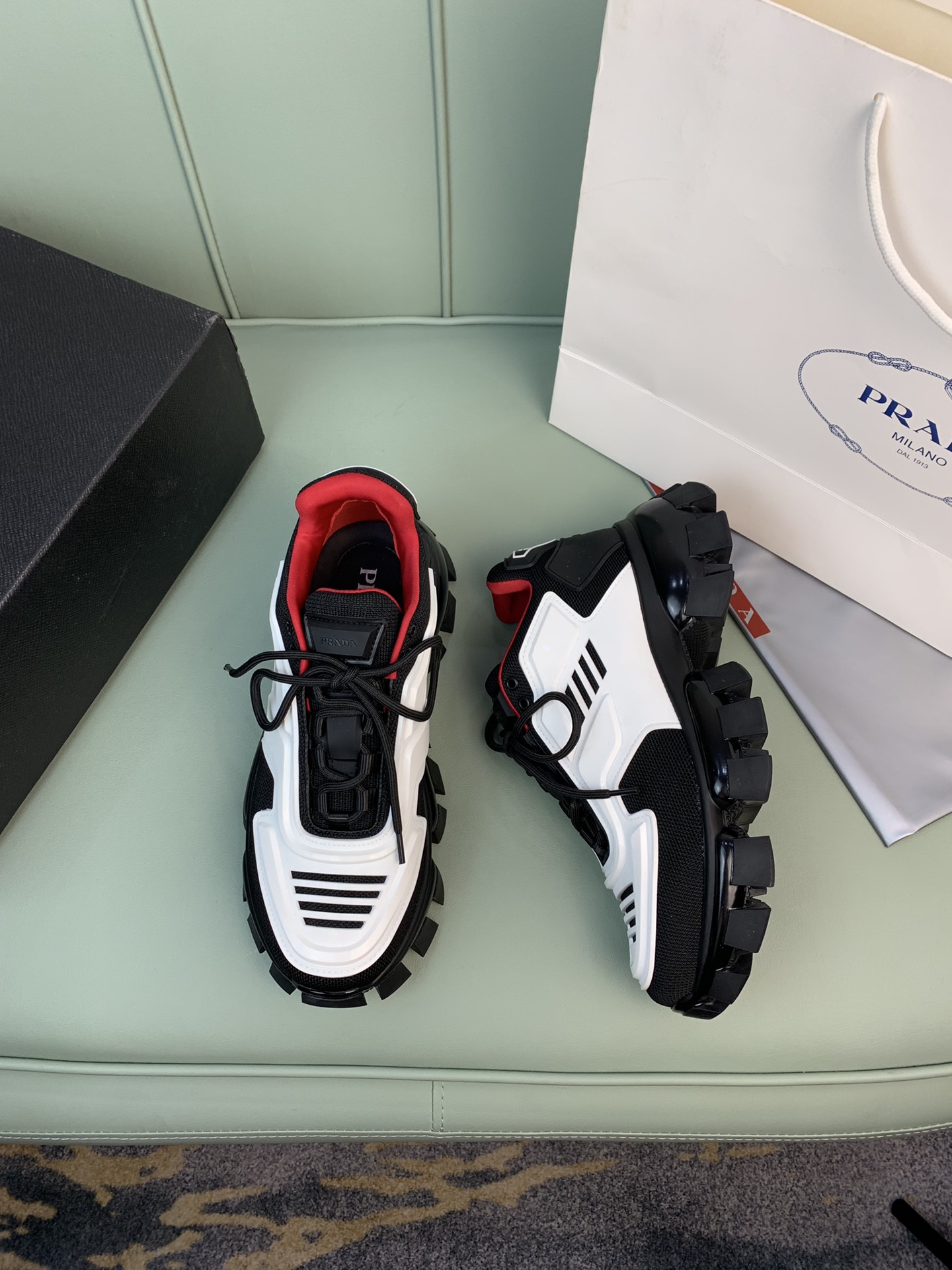 Men P*rada Top Sneaker ( )