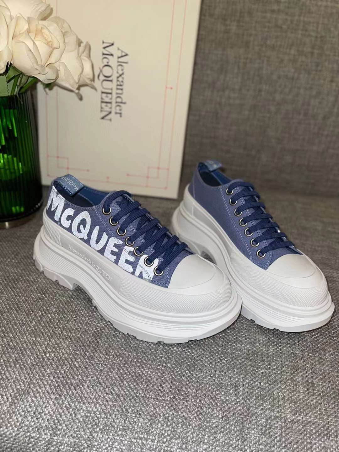 Men Women A*lexander M*cqueen Top Sneaker οΌ οΌ
