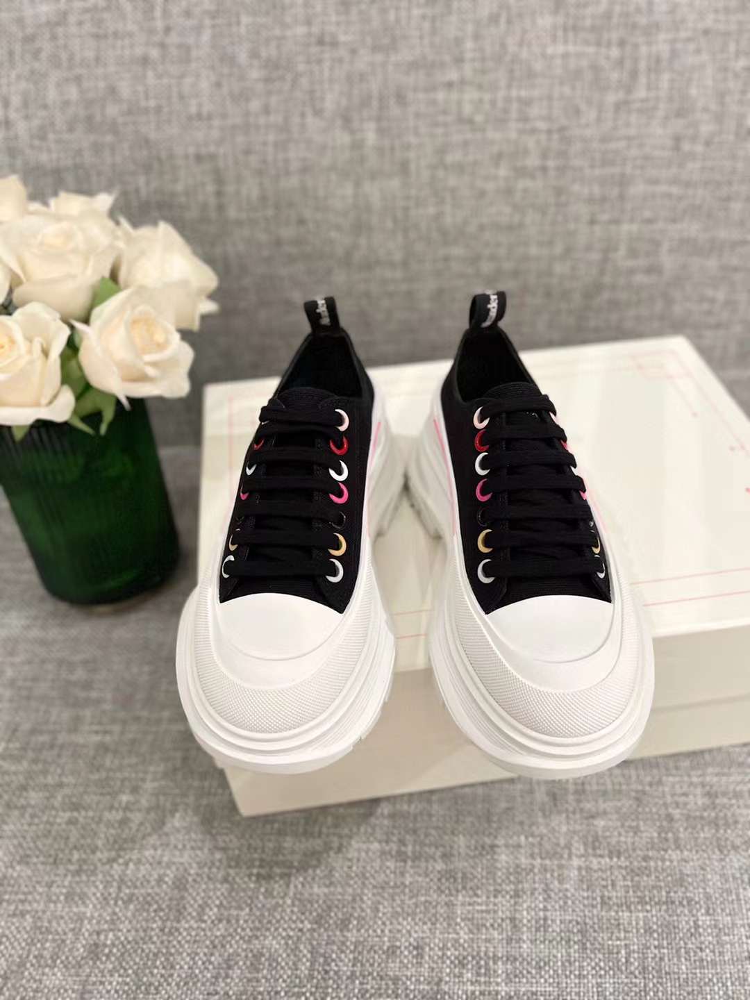 Men Women A*lexander M*cqueen Top Sneaker （ ）