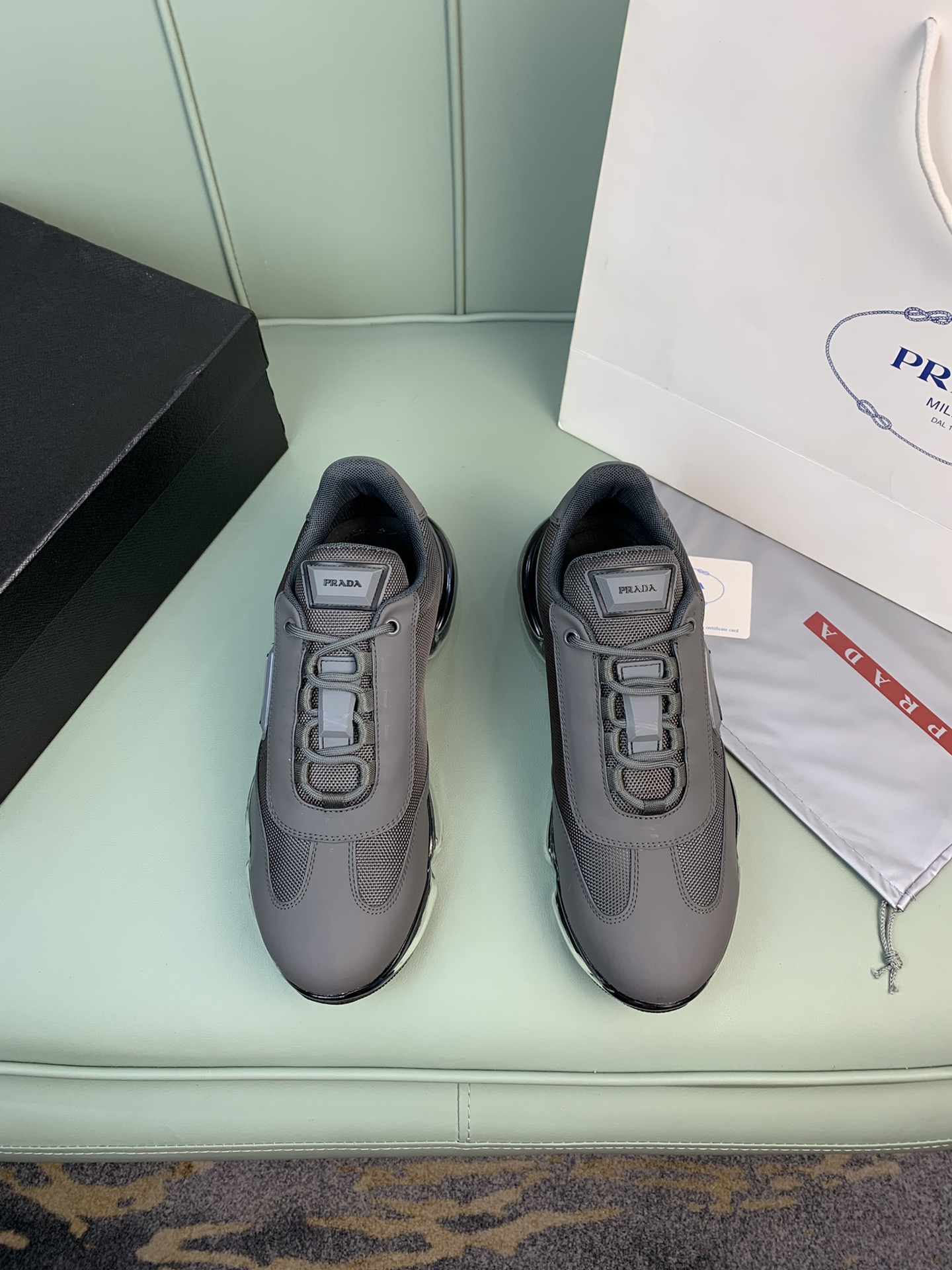 Copy Men P*rada Top Sneaker ( )