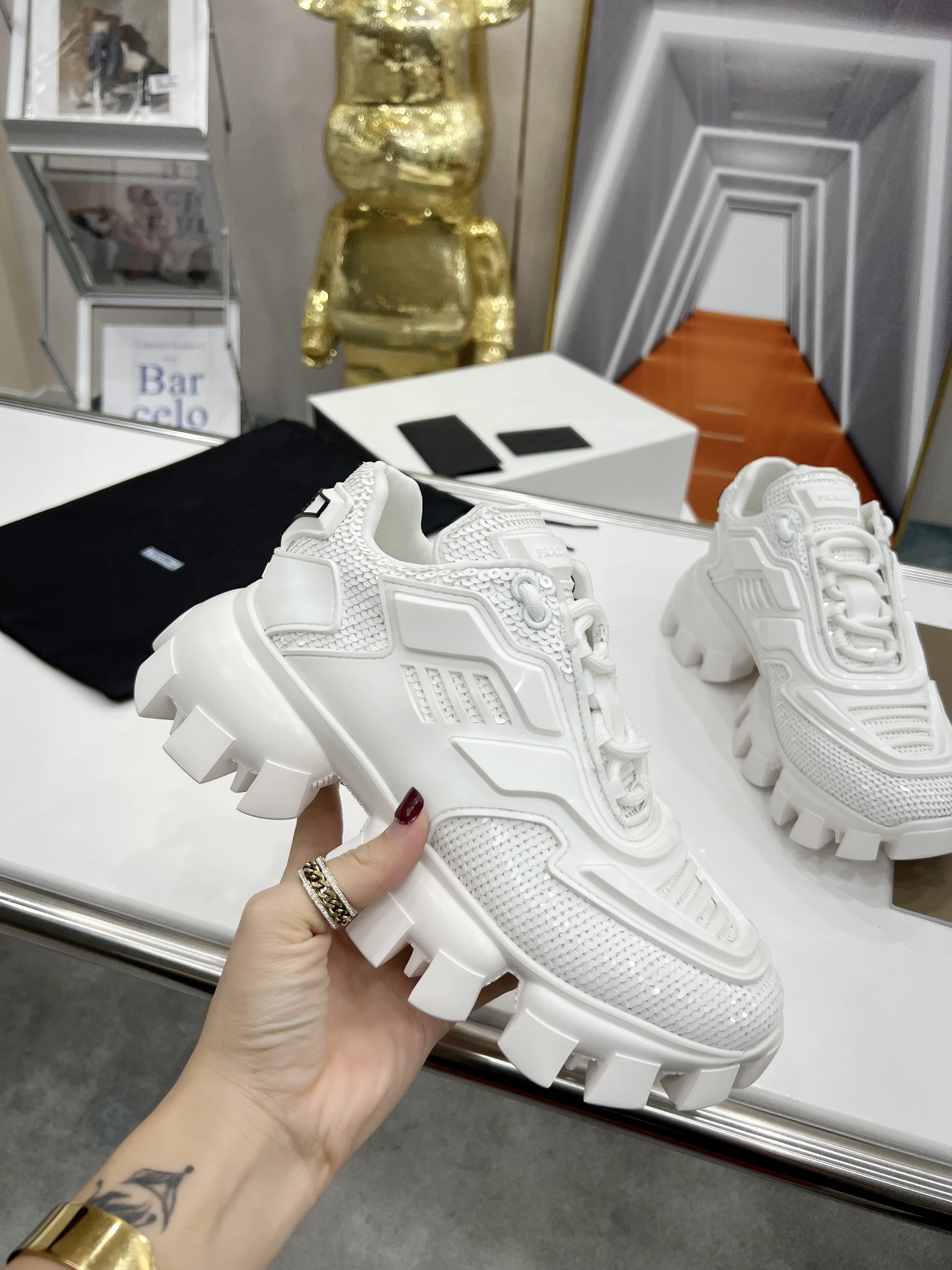 Men P*rada Top Sneaker οΌ οΌ