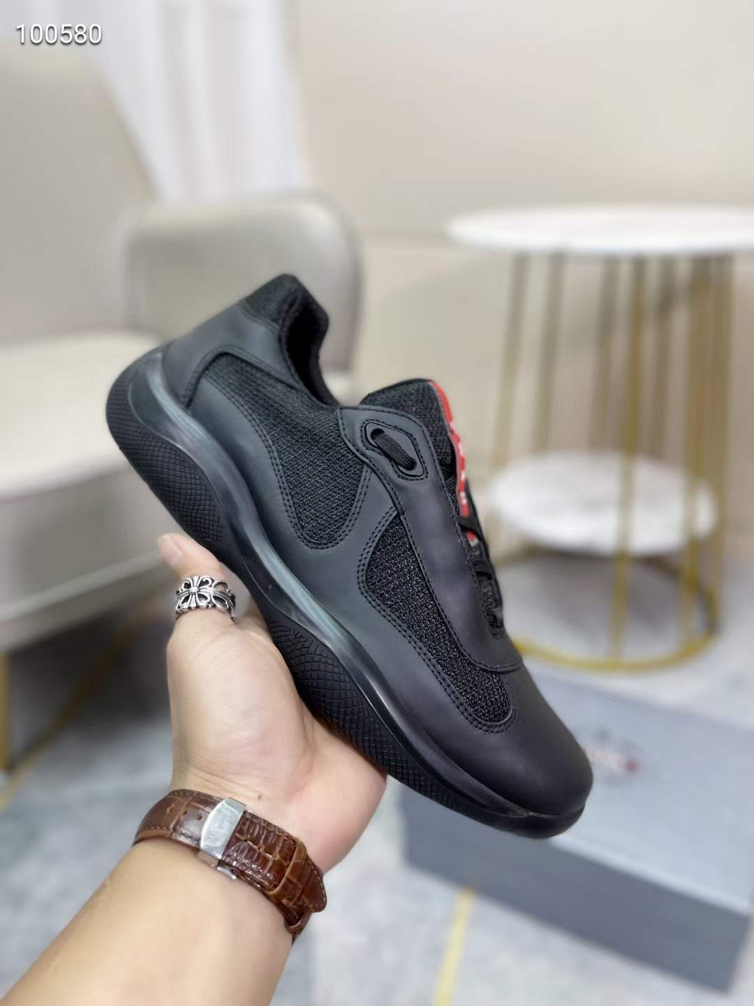 Men P*rada Top Sneaker οΌ οΌ