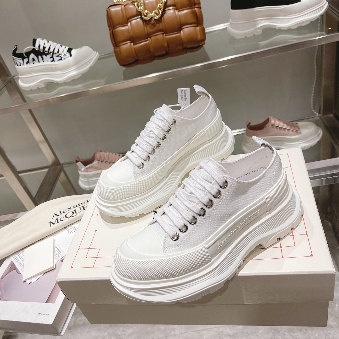 Men Women A*lexander M*cqueen Top Sneaker （ ）