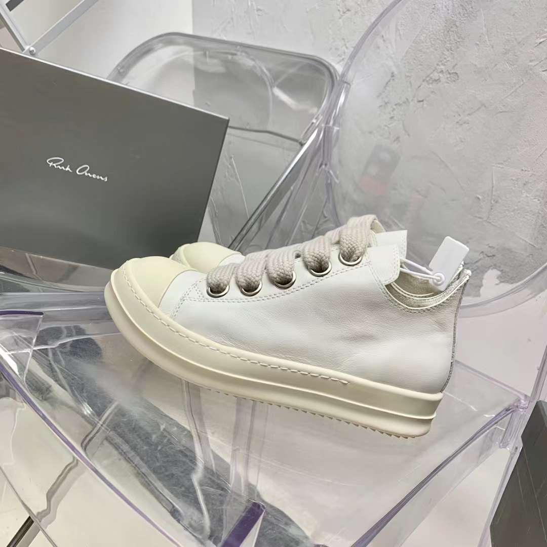 Men Women R*ick O*wens Top Sneaker