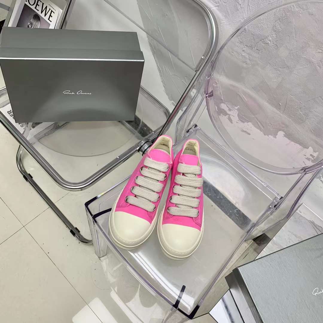 Men Women R*ick O*wens Top Sneaker