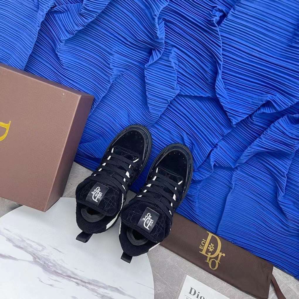 Men Women C*hristian D*ior x E*RL Sneakers Maikesneakers