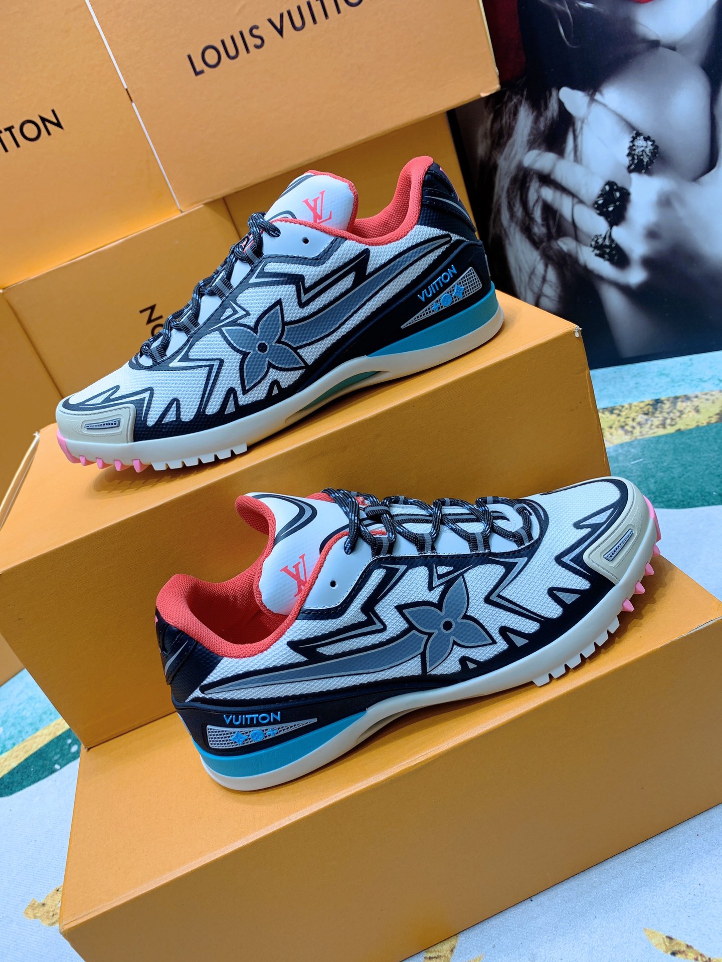 Men Women L*ouis V*uitton Top Sneaker Maikesneakers