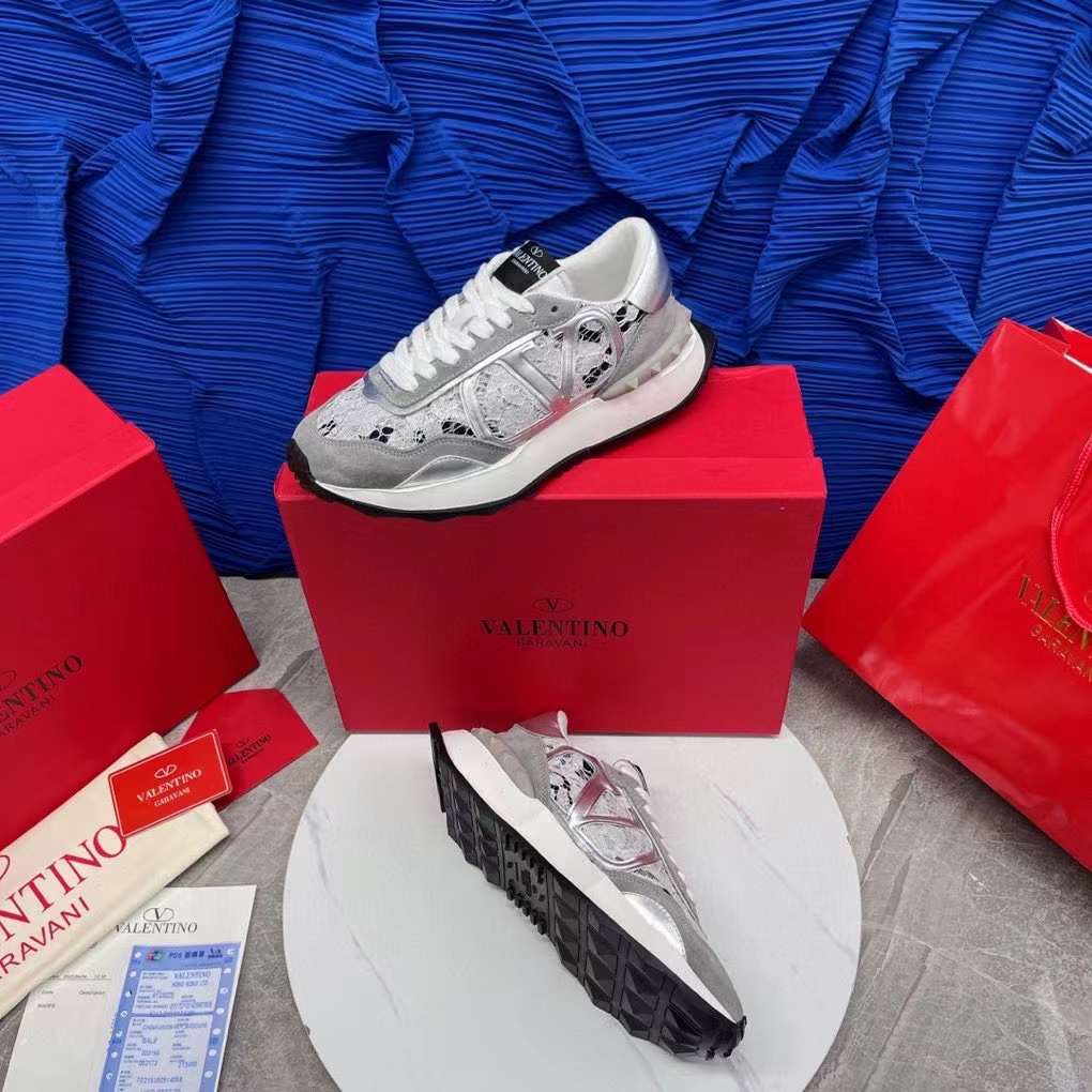 Women Men V*alentino Sneakers Maikesneakers