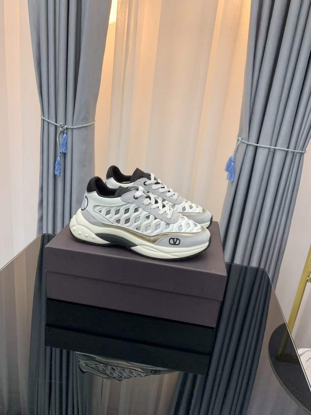 Women Men V*alentino Sneakers Maikesneakers