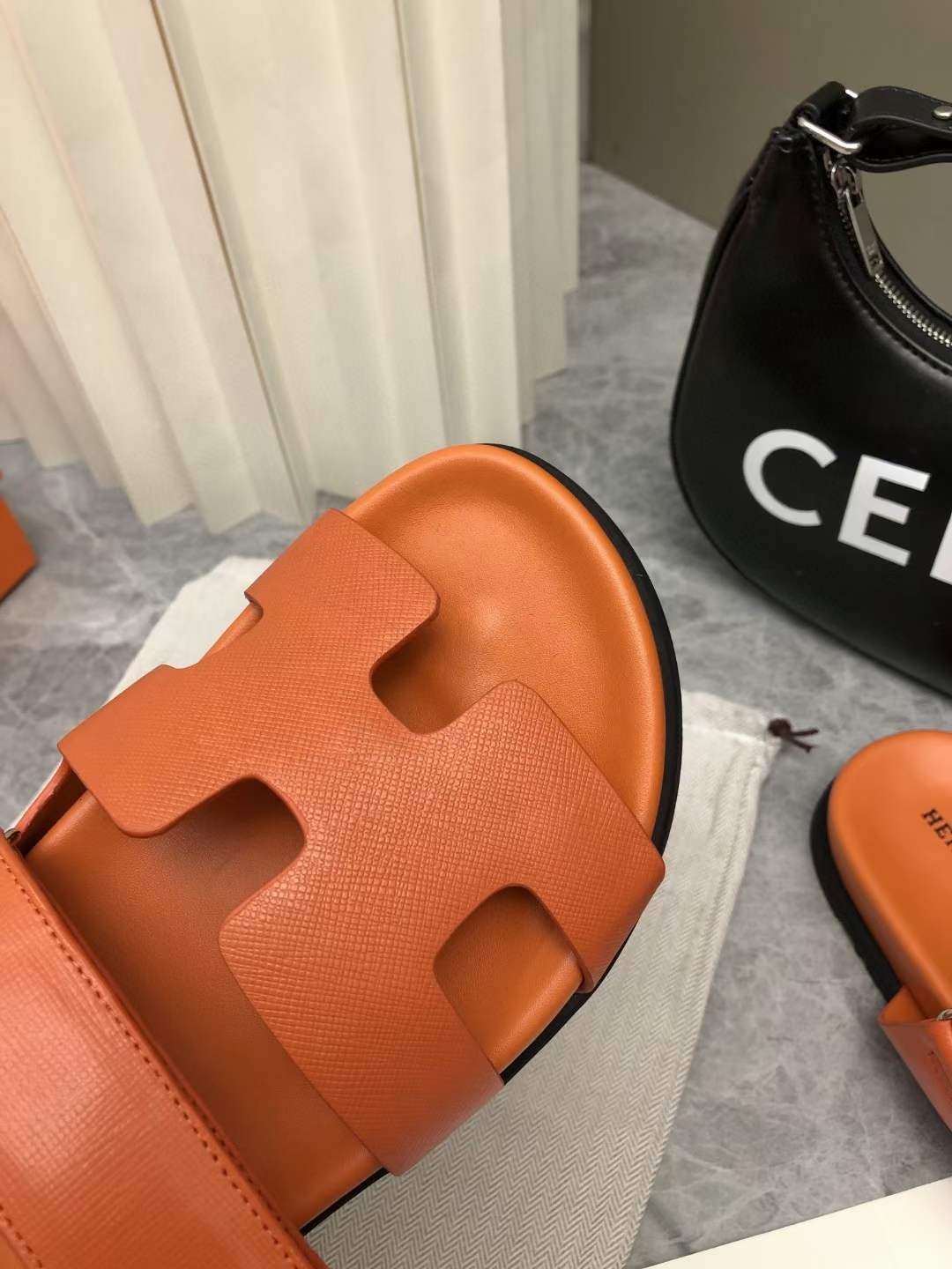 Men Women H*ermes Top Sandals