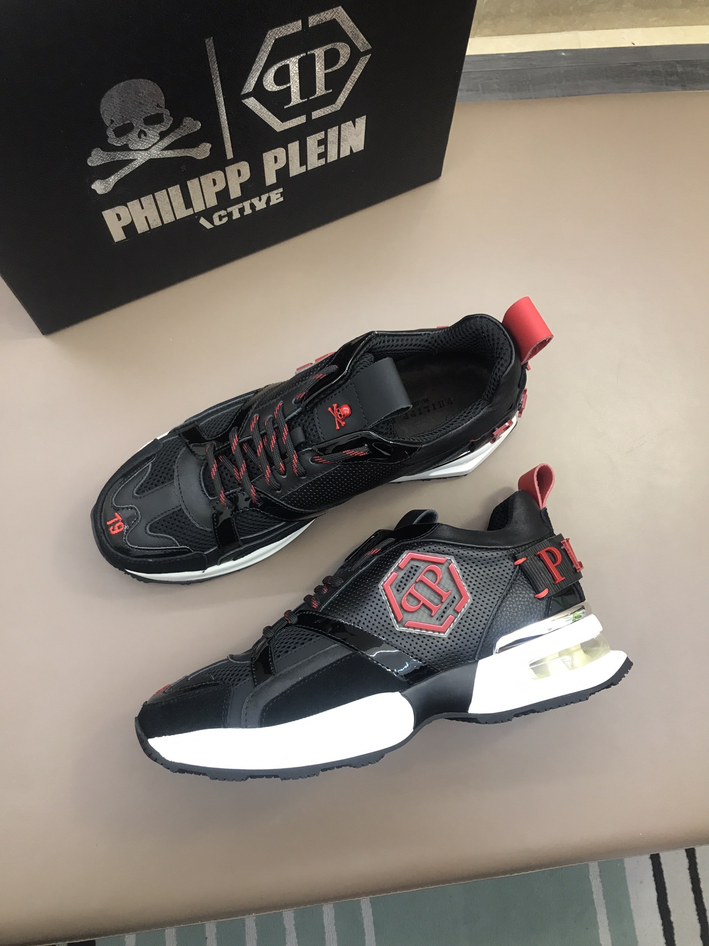 Men P*hilipp P*lein Top Sneaker ()