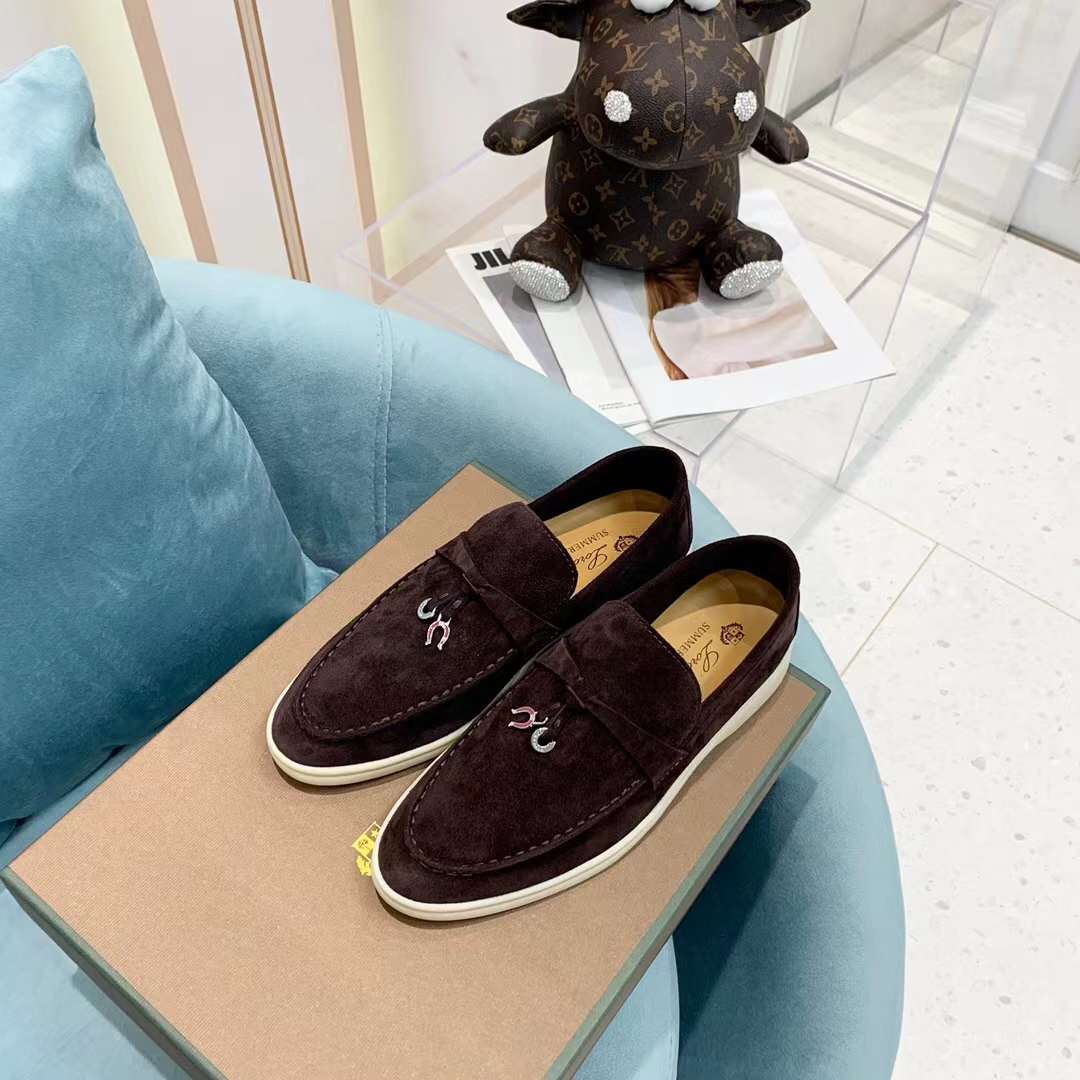 Men Women L*oro P*iana Top Loafer ()