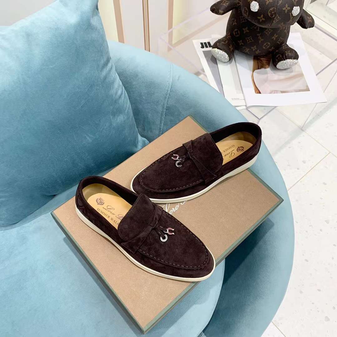 Men Women L*oro P*iana Top Loafer ()