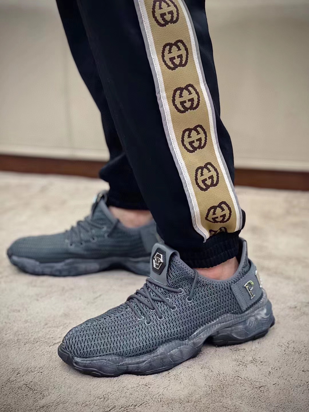 Men P*hilipp P*lein Top Sneaker （）