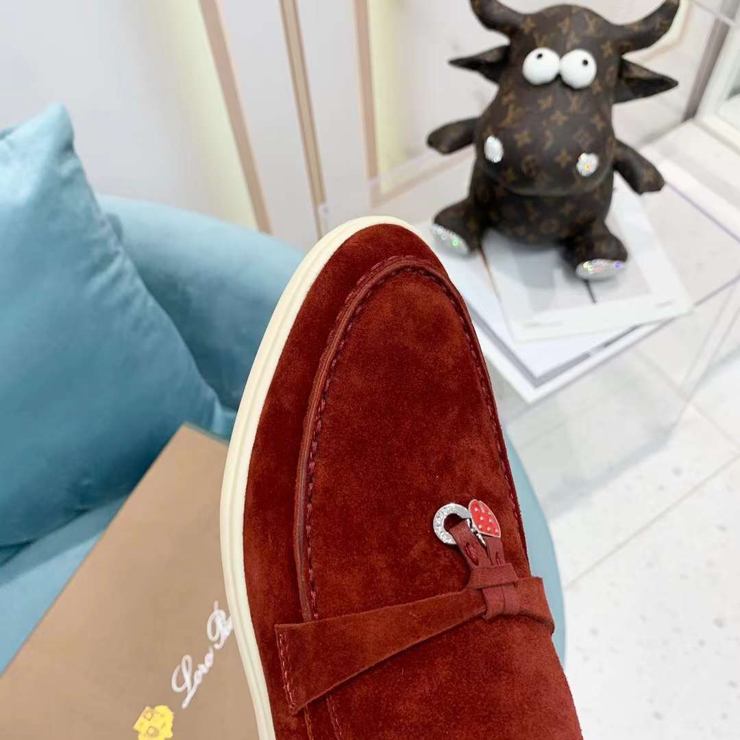 Men Women L*oro P*iana Top Loafer ()