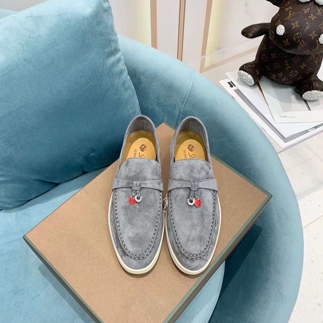 Men Women L*oro P*iana Top Loafer ()