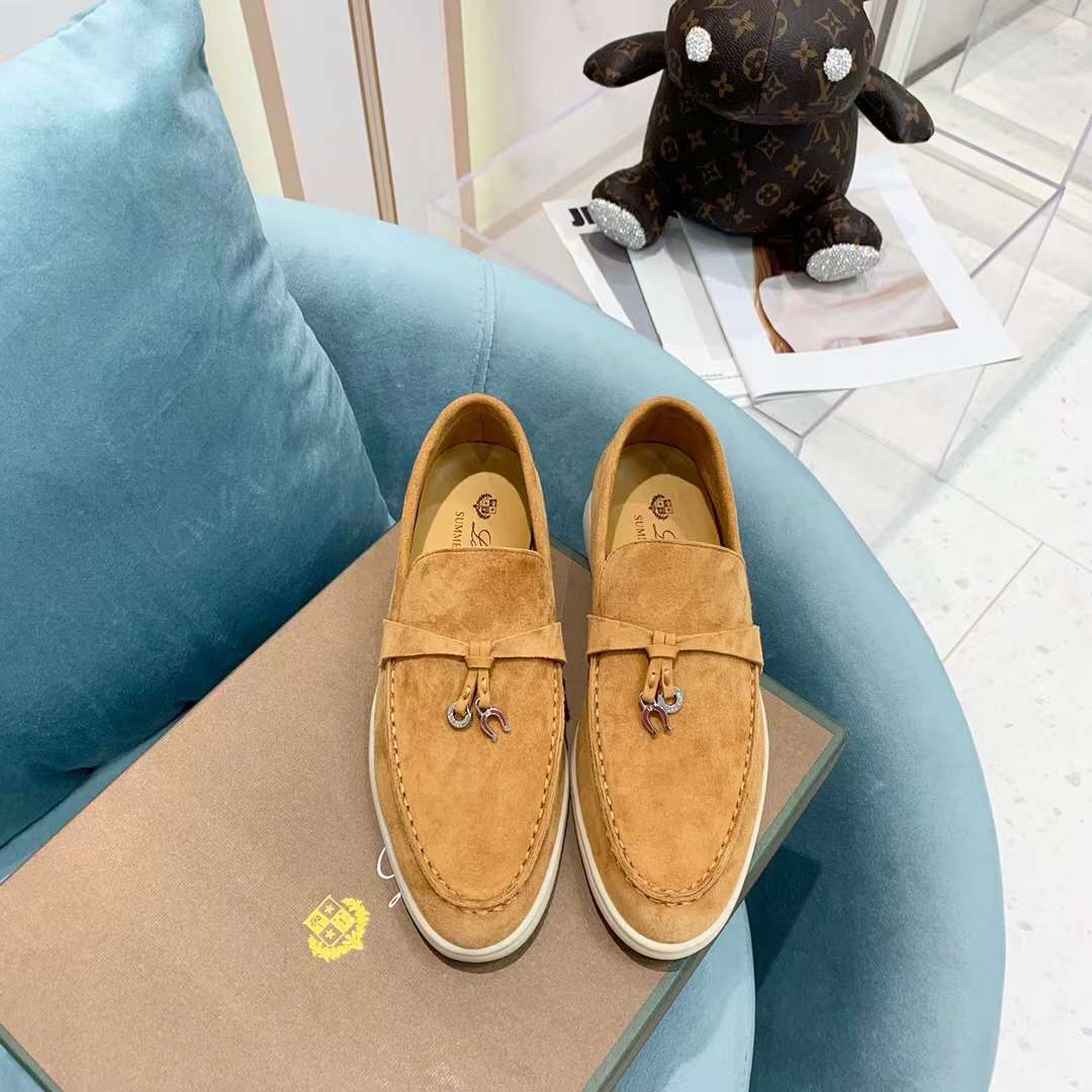 Men Women L*oro P*iana Top Loafer ()