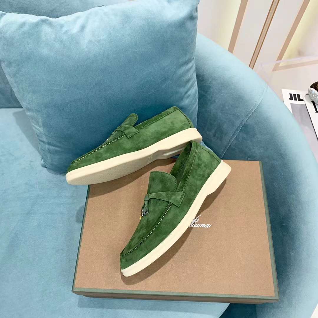 Men Women L*oro P*iana Top Loafer ()