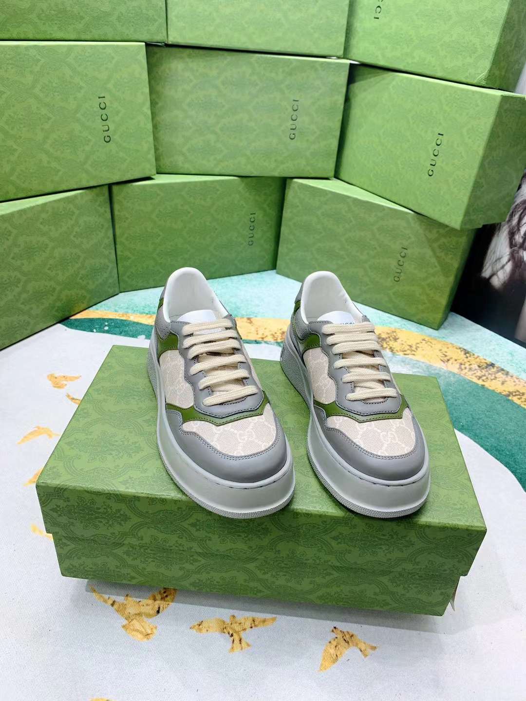 Men Women G*ucci Top Sneaker