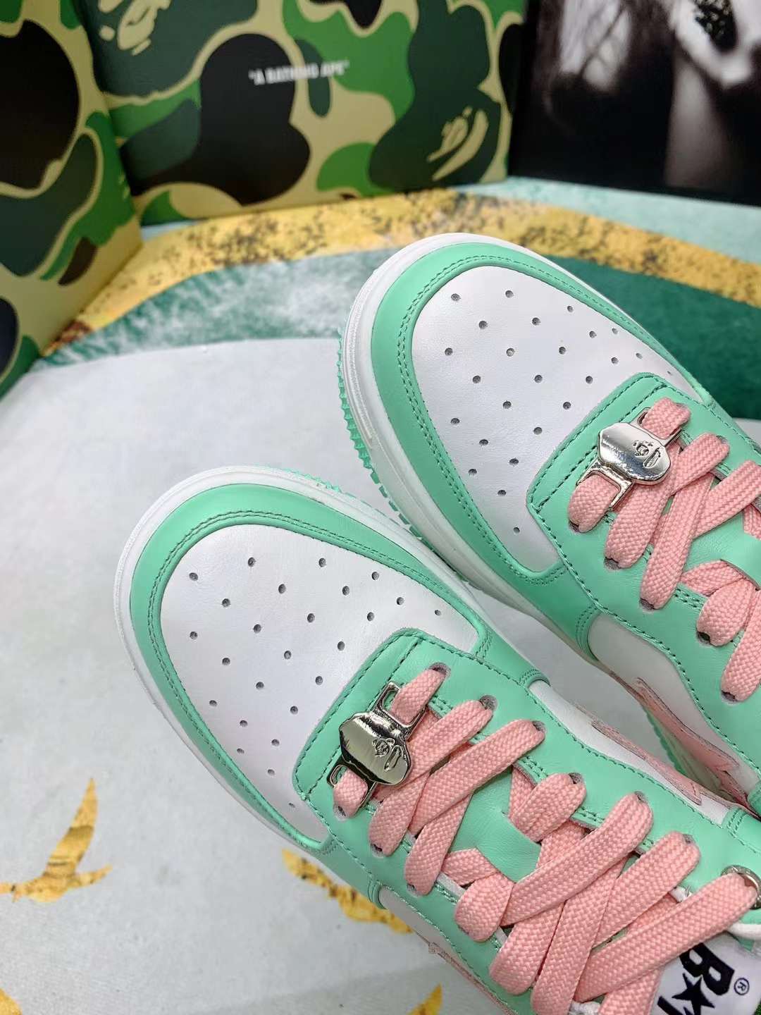 Men Women B*ape sta low Top Sneaker