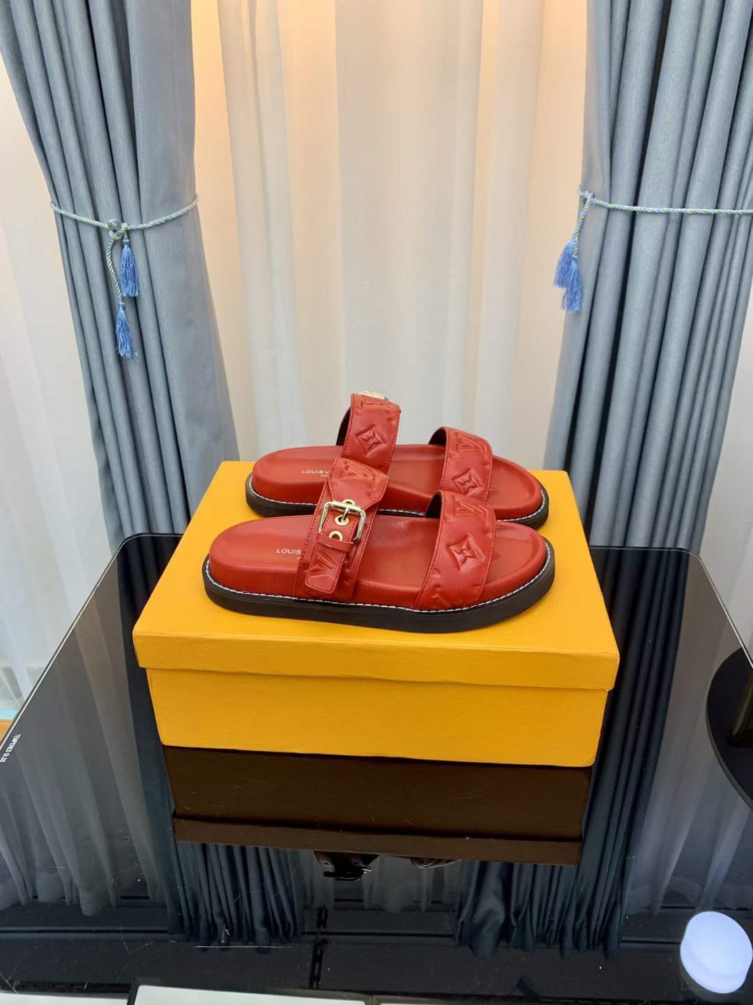 Women Men L*ouis V*uitton Top Slippers