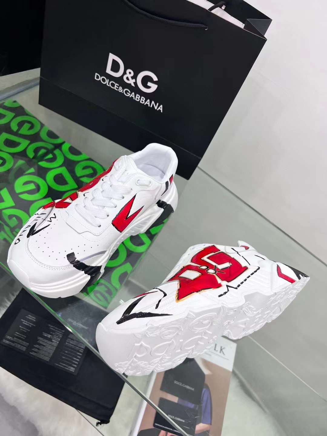 Men Women D*G Top Sneakers